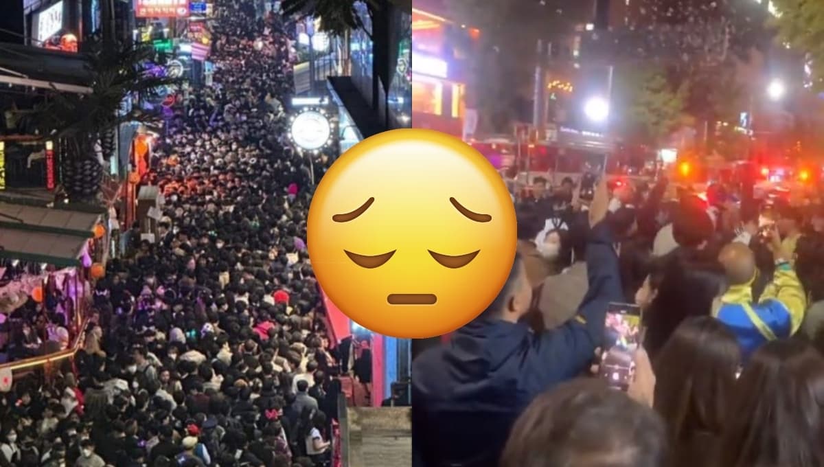 Luego de la estampida en Corea del Sur, cientos bailan frente a las ambulancias con heridos en Itaewon (VIDEO)