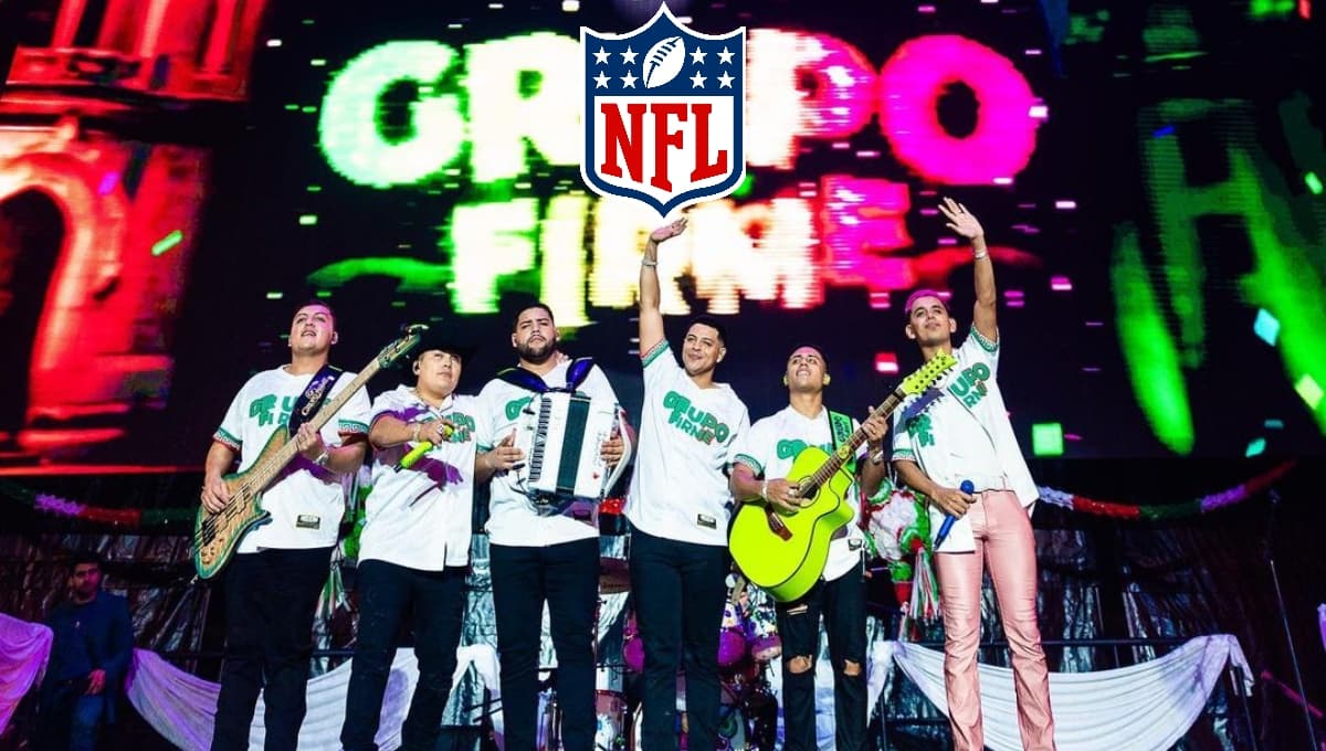 NFL en México: Grupo Firme tocará en el medio tiempo del San Francisco vs Arizona en Estadio Azteca