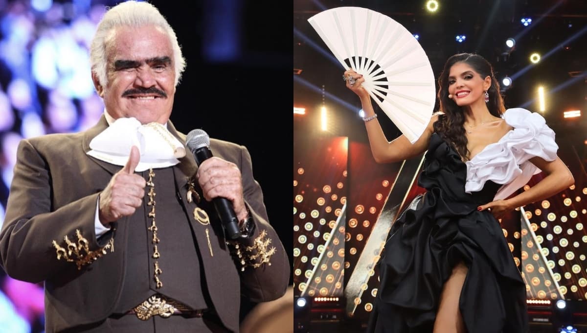 La vez que Vicente Fernández le coqueteó DESCARADAMENTE a Ana Bárbara enfrente de Doña Cuquita