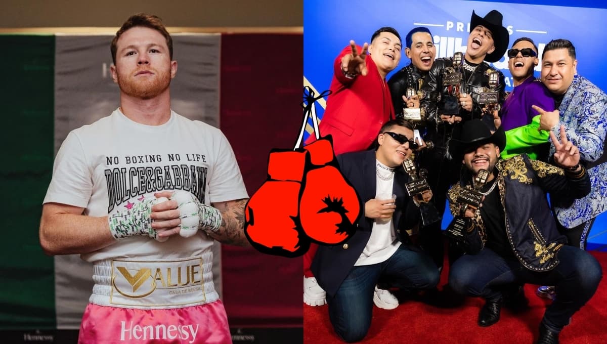 Ustedes hacen un desmadre’ Canelo aclara lo que pasó con Grupo Firme en los XV años de su hija