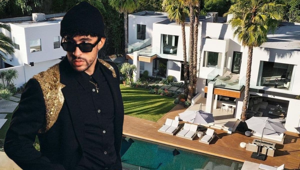 Bad Bunny presume su lujosa y millonaria mansión para vacacionar | FOTOS