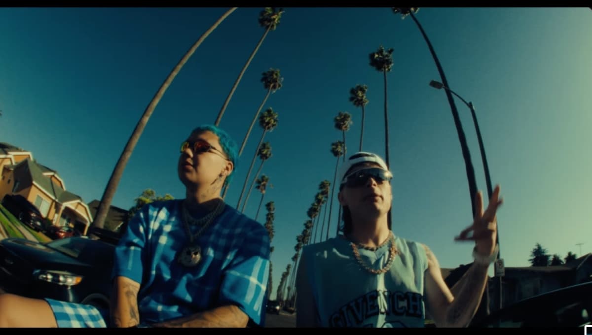Ojos azules de Peso pluma y Blessd: letra y video oficial