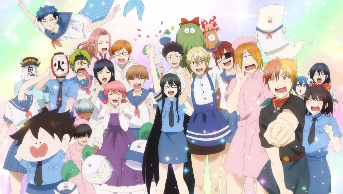 este es el anime de crunchyroll de fantasmas que amaras por su musica e historia