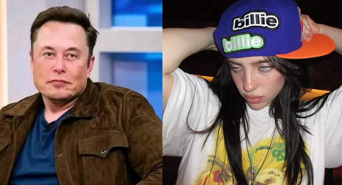 Elon Musk y Billie Eilish en polémica